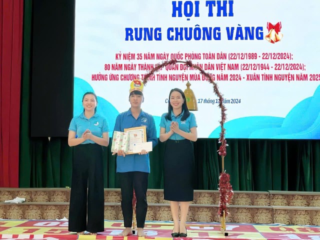 Xã Cẩm Vịnh Đạt giải nhất cuộc  thi rung chuông vàng tìm hiểu kiến thức 80 năm ngày thành lập quân đội nhân dân Việt...